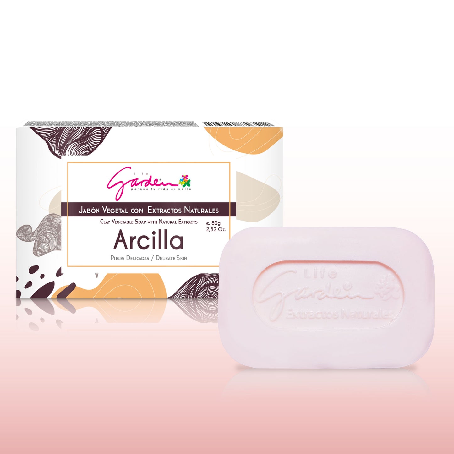 Jabón de arcilla x 80 g