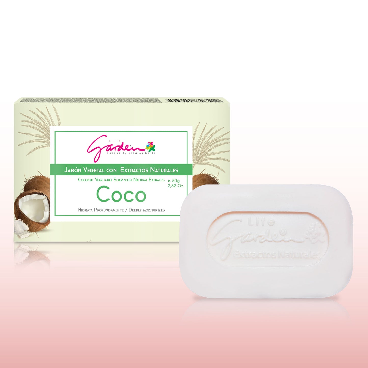 Jabón de coco x 80 g