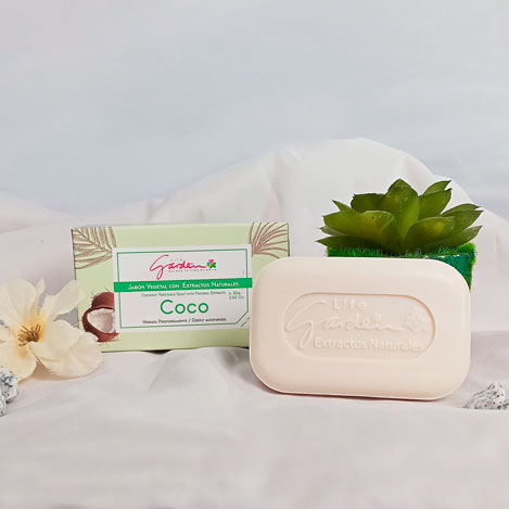 Jabón de coco x 80 g
