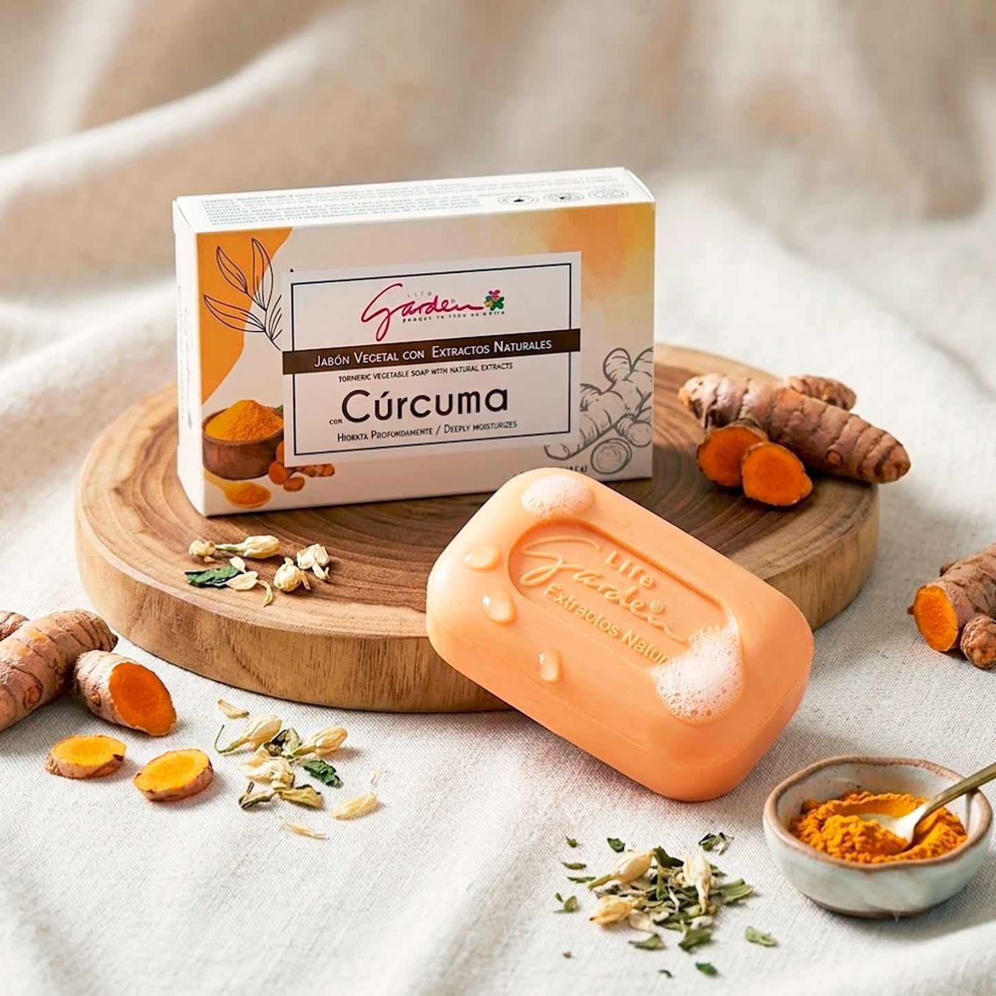 Jabón de Cúrcuma x 80g