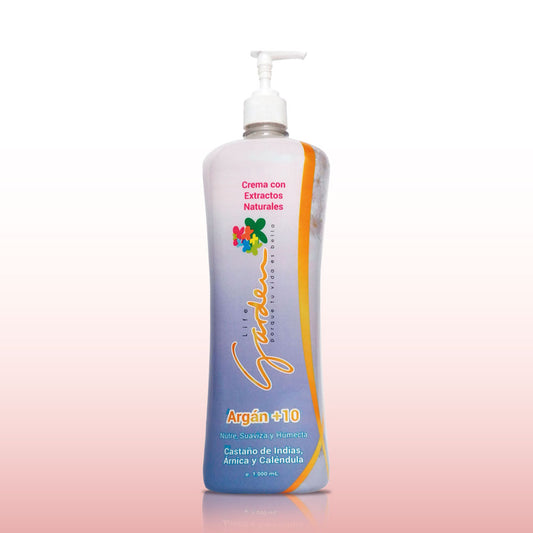 Crema de Argán, Q10, Castaño de Indias, Árnica y Caléndula x 1.000 Ml