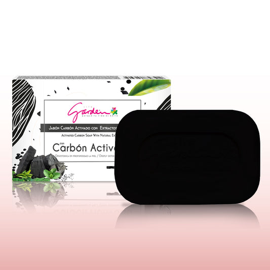 Jabón de carbón activado x 80 g