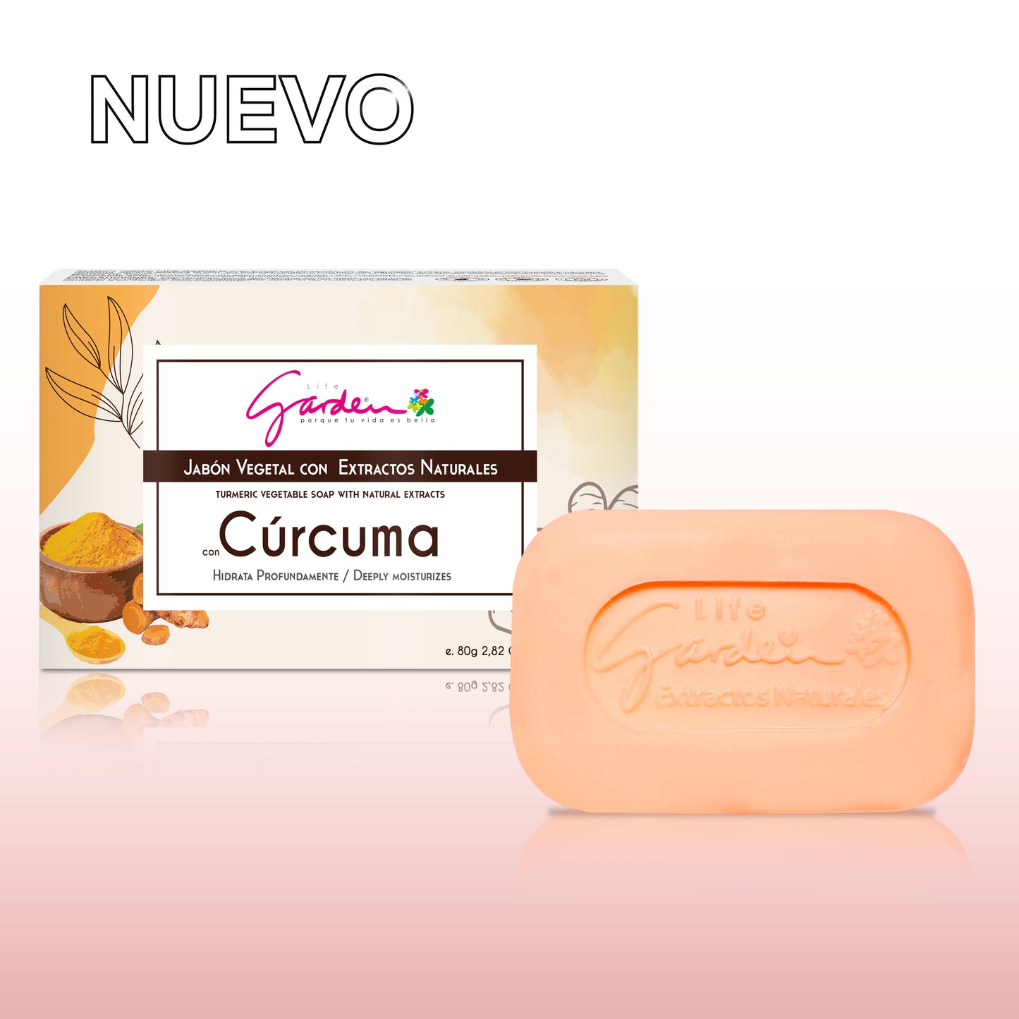 Jabón de Cúrcuma x 80g