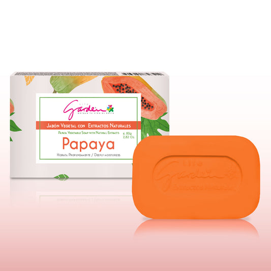 Jabón de papaya x 80 g